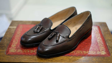 【展示品特価】 The Armoury <アーモリー> Hudson タッセルローファー エスプレッソカーフ 【UK9】
