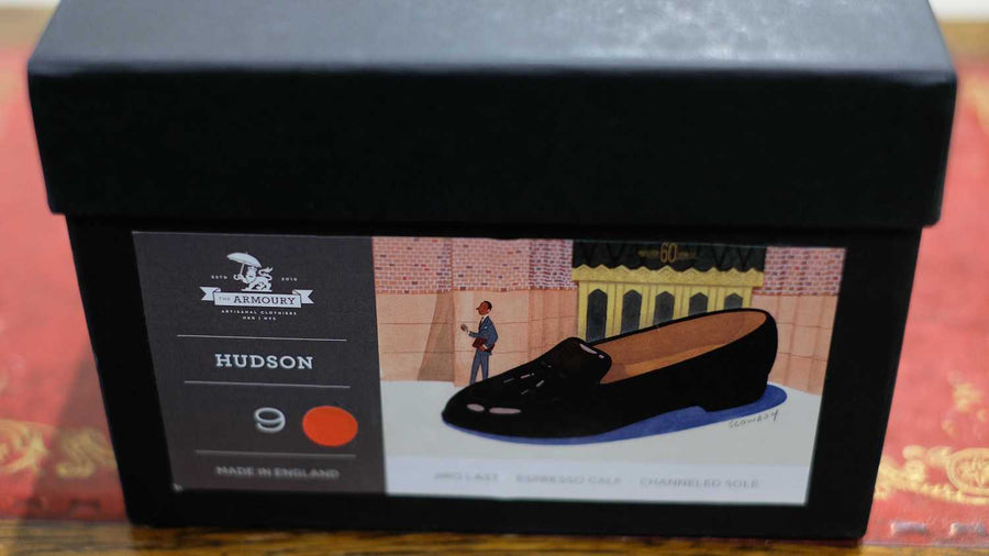 【展示品特価】 The Armoury <アーモリー> Hudson タッセルローファー エスプレッソカーフ 【UK9】